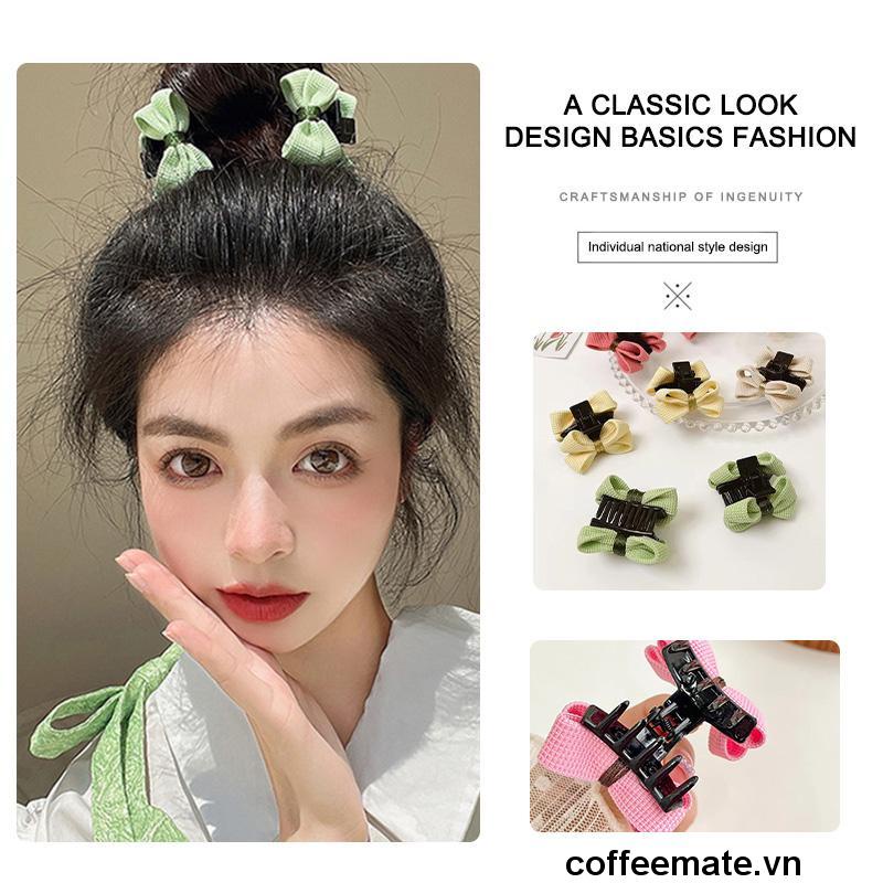 【coffeemate】⚡ Kẹp Tóc Hình Nơ Nhỏ Dễ Thương Thời Trang Dành Cho Nữ