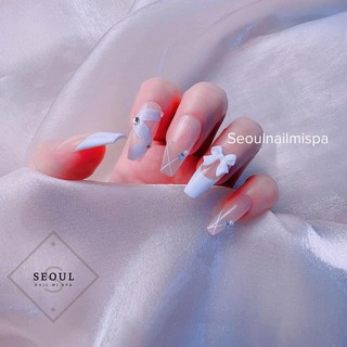 nailbox thiết kế nơ - size và form ib