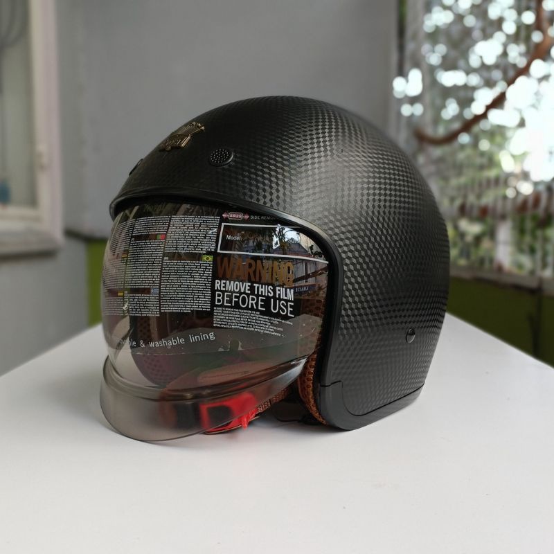 Nón 3/4 kính âm royal m139 an toàn chắc chắn