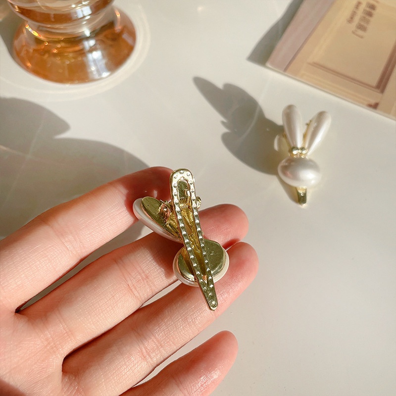 Kẹp Tóc Hình Thỏ Nhỏ Xinh Xắn Dễ Thương Phong Cách Hàn Quốc Cho Bé Gái