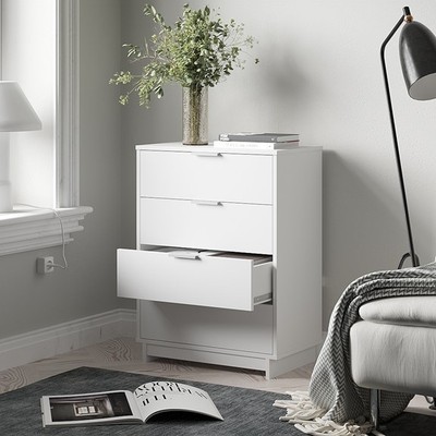 ALTIE, Tủ lưu trữ 4 ngăn kéo Bắc Âu DRA_137, 68x40x91cm, tủ gỗ Scandi Home