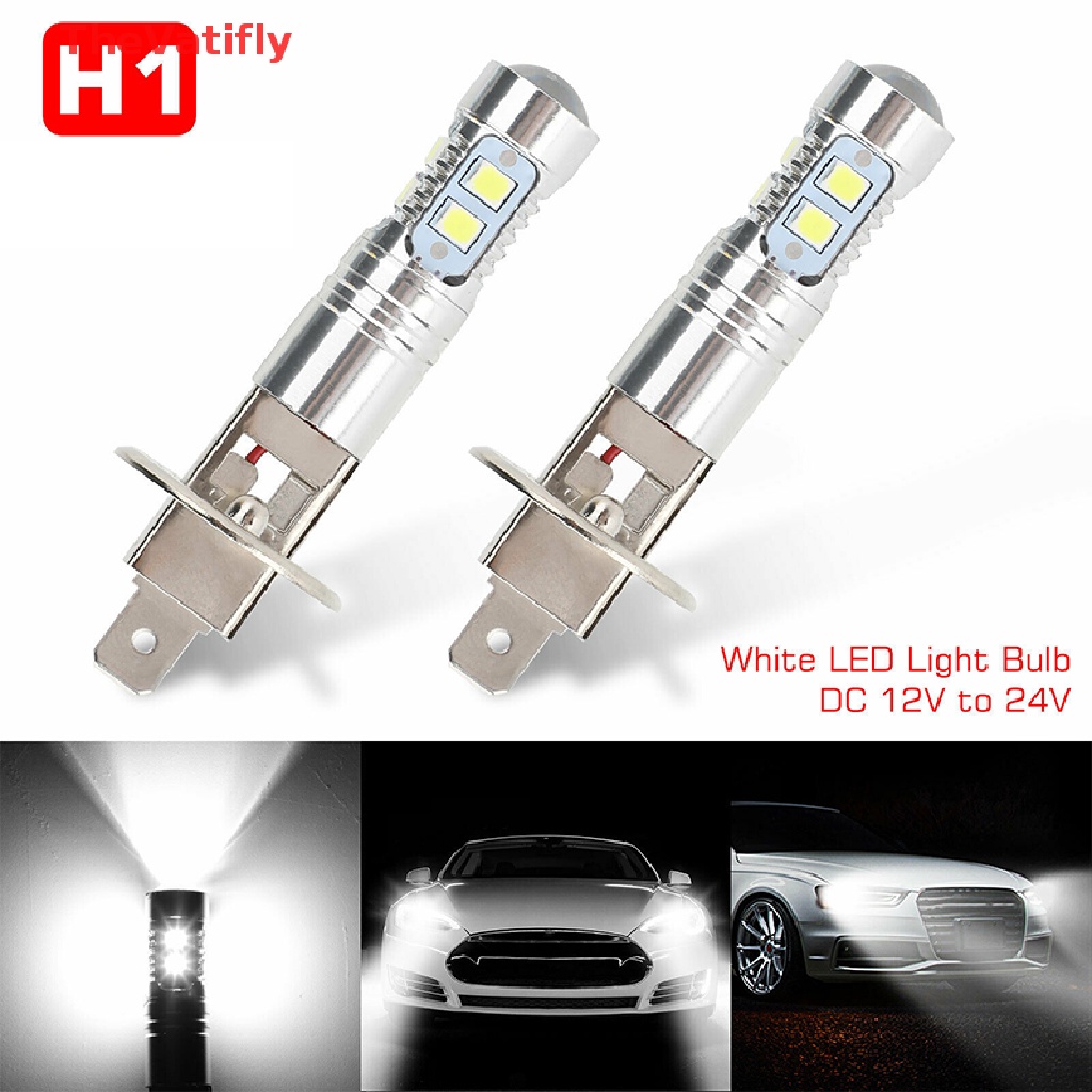 Đèn Pha LED H1 1800LM 6000K Ánh Sáng Trắng Siêu Sáng Cho Xe Hơi