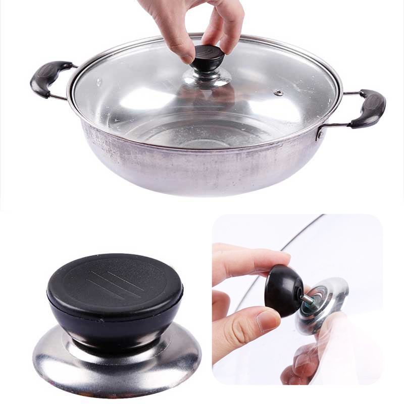 Tay Cầm Nắp Nồi / Nắp Nồi Thay Thế Bằng Thép Không Gỉ Thông Dụng