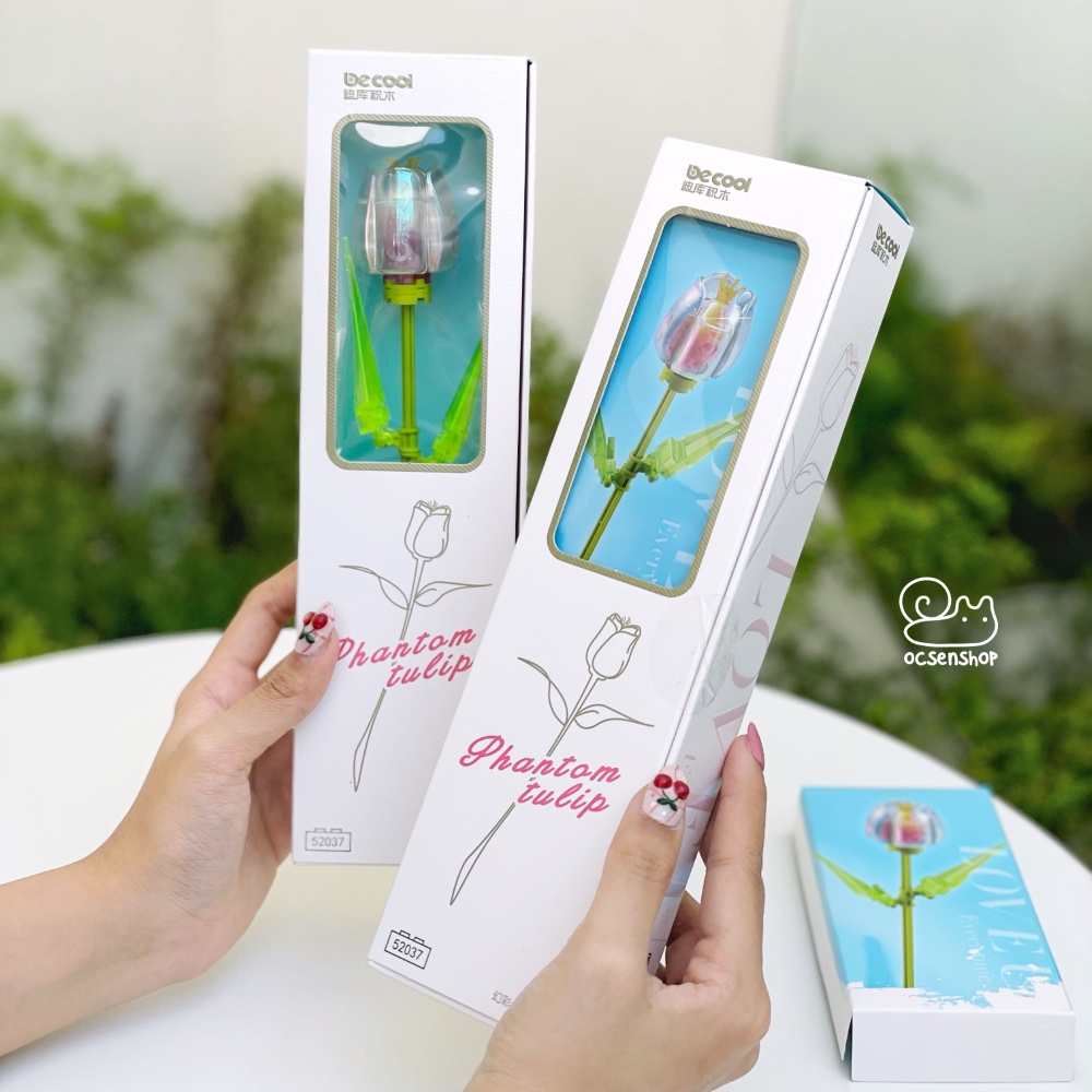 Bộ xếp hình Hoa pha lê