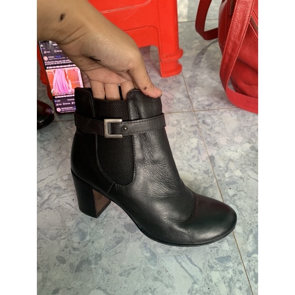 Bốt da thật sz 38