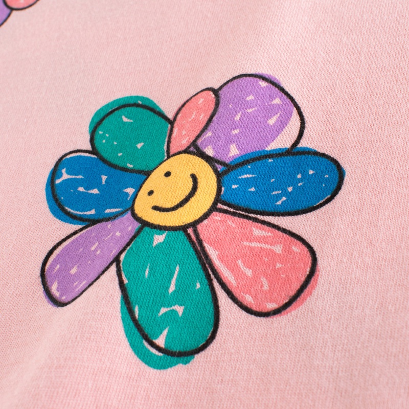 Áo Thun Ngắn Tay In Hình Gấu Hoạt Hình Dễ Thương Cho Bé 2-8 Tuổi