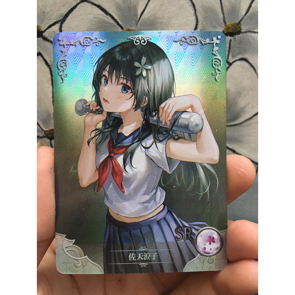 (Rain15) Thẻ bo góc nhân vật Ruiko Saten – A Certain Magical Index