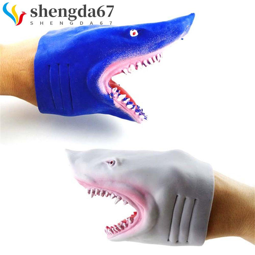 Con Rối Đeo Ngón Tay Hình Cá Mập Dễ Thương