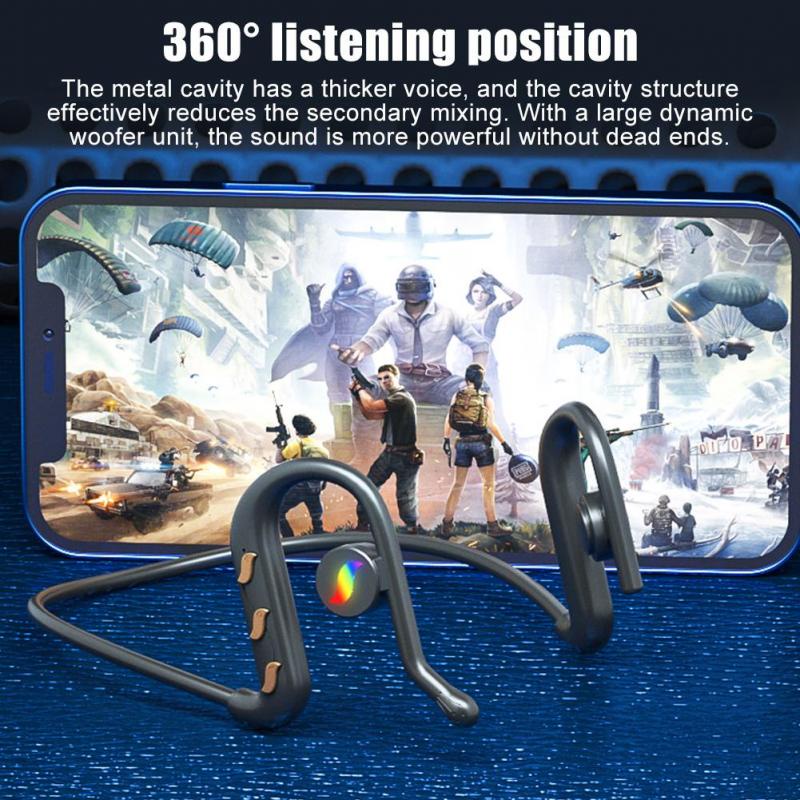 Tai Nghe Treo Vành Tai Bluetooth Không Dây Âm Thanh HIFI Phong Cách Thể Thao