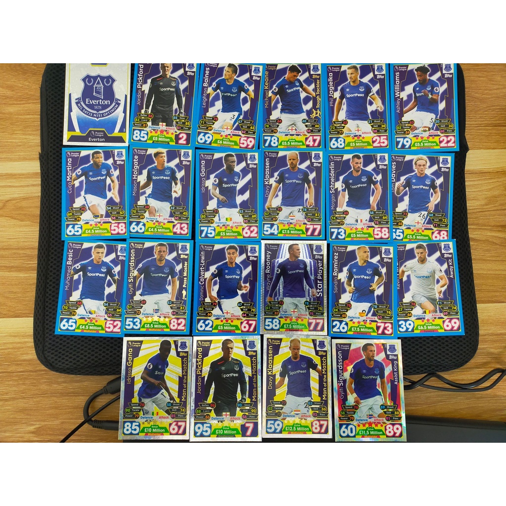 Match Attax Full set các mùa !!