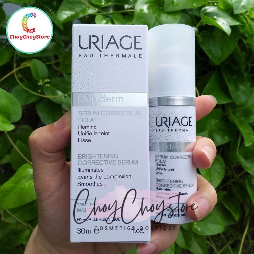 Uriage Depiderm Brightening Corrective Serum  30ml - Tinh chất dưỡng sáng da Serum Correcteur Eclat