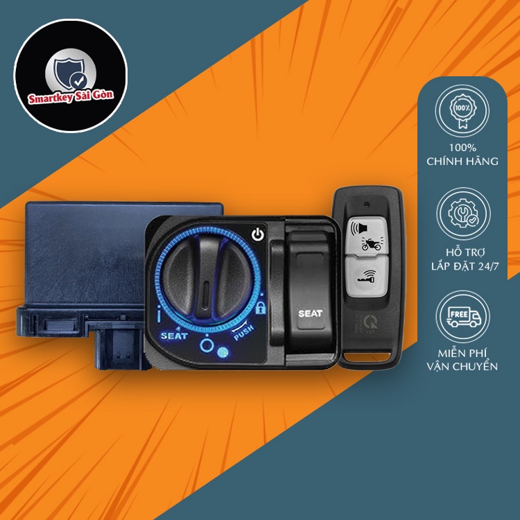 Smartkey Zin Honda Sh 350i mẫu 2022 Dành Cho Vario, Click, Airblade, Winner X, SH Việt, SH Mode, Pcx, Scoopy,Vision 2014