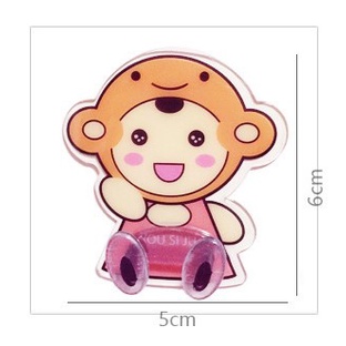 Móc Dán Chịu Lực Treo Đồ Hình Thú, Móc treo phích cắm điện dính tường siêu chắc