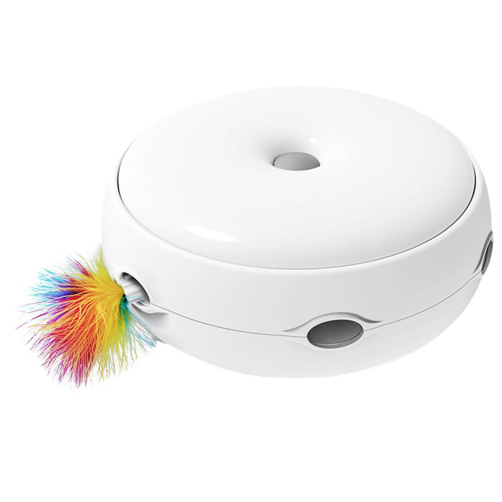 Đồ Chơi Tương Tác Tự Động Gắn Lông Vũ Dành Cho Mèo Cưng