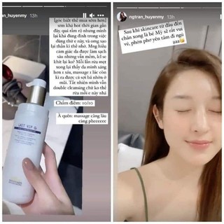 Sữa rửa mặt BR Lait U-Vip O2