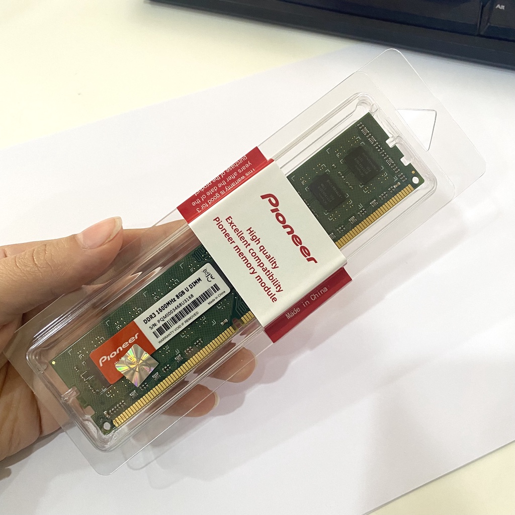 Bộ nhớ ram DDR3 8GB/1600MHz Pioneer chuyên dùng cho PC