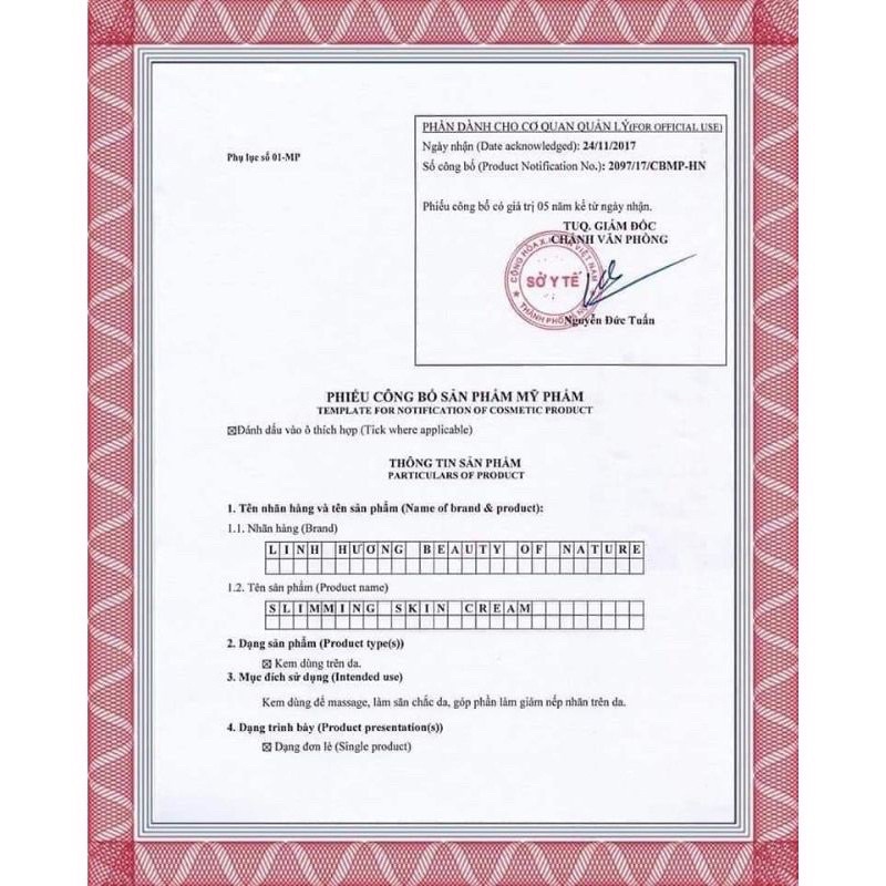 Kem tan mỡ 3D linh hương date mới