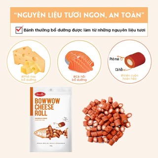 Phô mai cuộn cho chó BowWow 120g