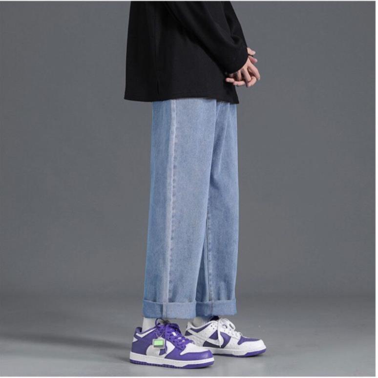 Quần jean nam nam baggy NPV ống suông TR01 hot trend Hàn Quốc *