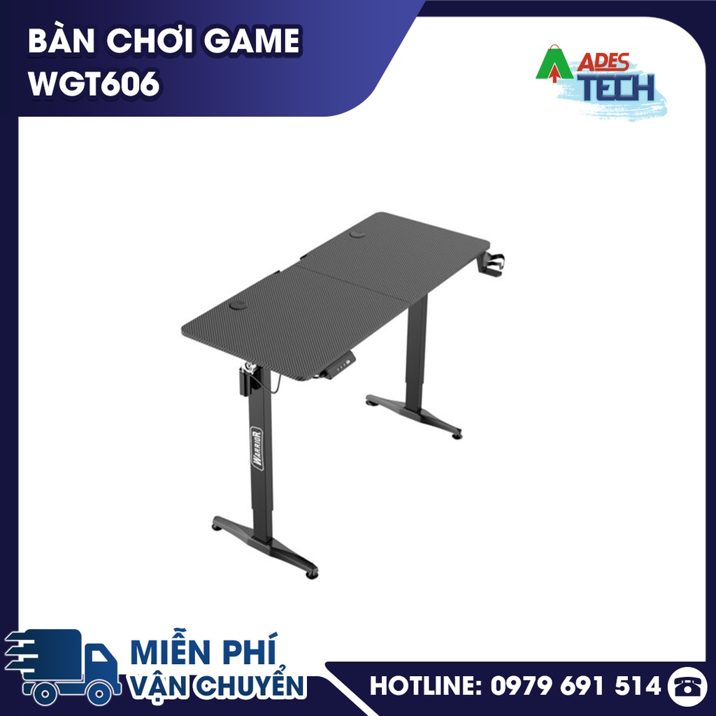 ✔️Bàn nâng hạ WARRIOR Paladin Series WGT606✔️Mặt bàn  bằng sợi carbon P2PB✔️BẢO HÀNH 12 THÁNG