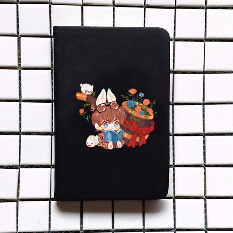 Sổ da cầm tay A6 in hình DETECTIVE CONAN Thám Tử Lừng Danh ver ALICE anime chibi tiện lợi cầm tay quà tặng lưu niệm