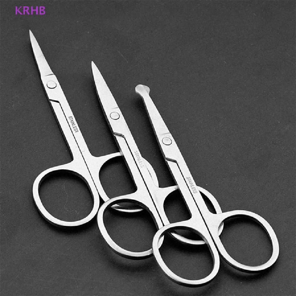 Kéo Cắt Tỉa Lông Mũi Râu Tai Mũi Đầu Tròn An Toàn Mới