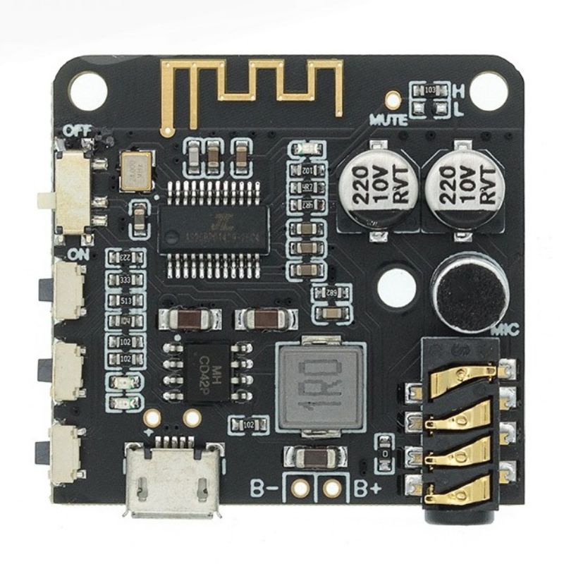 Bảng mạch giải mã âm thanh bluetooth 5.0 không dây mp3