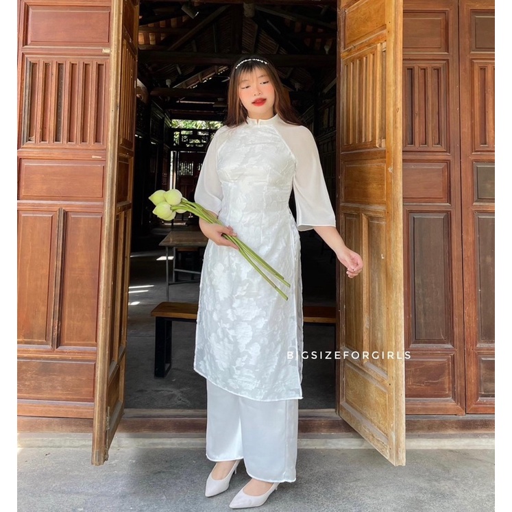 ÁO DÀI TƠ HOA - AD05