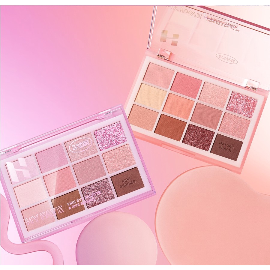 HOLIKAHOLIKA MY FAVER VIBE EYE PALETTE /KOREA COSMETIC