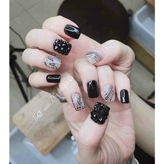 Gel nhện Vinimay trang trí móng (trắng, đen)