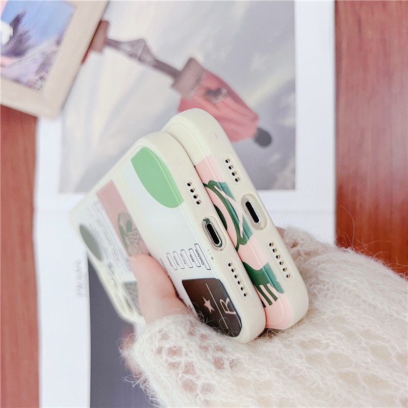 Ốp điện thoại in Starbucks thích hợp cho iPhone 13 12 Pro 11 6 6s 7 8 Plus X XS Max XR 12 11 13 Pro Max 6 Plus 7 Plus