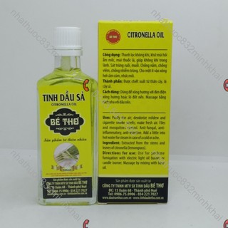 Tinh dầu sả Bé Thơ chai 50ml