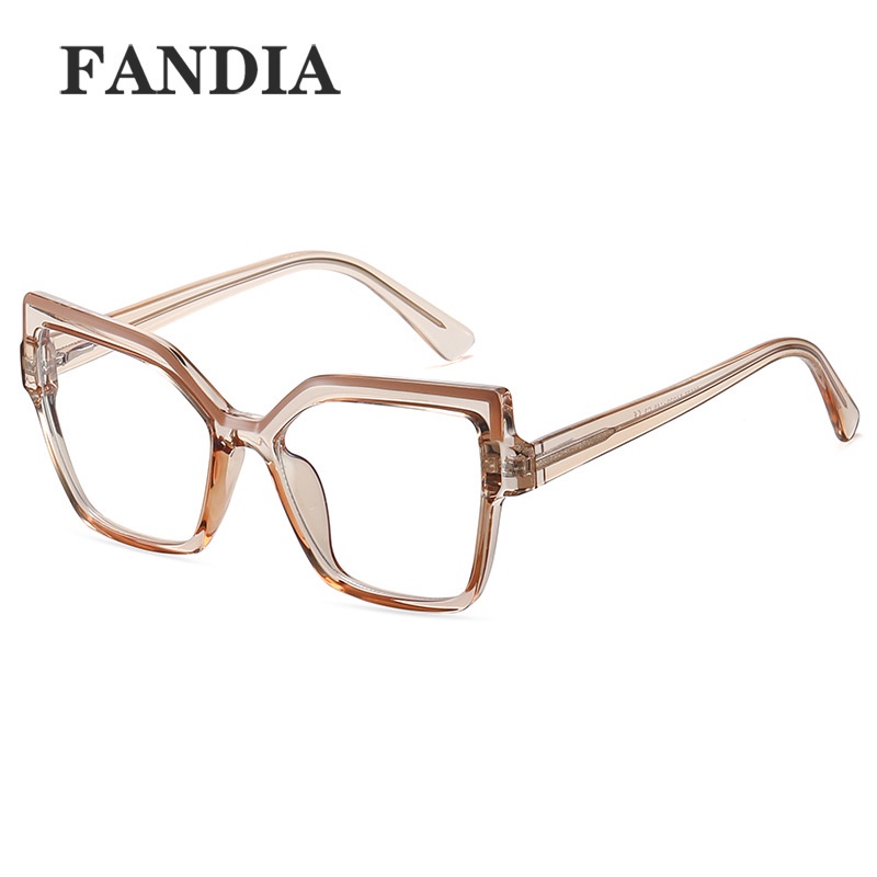 Kính Chống Ánh Sáng Xanh Gọng Màu Sắc Kẹo Ngọt Phong Cách Harajuku Châ