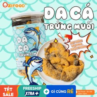 Da cá trứng muối thơm ngon giòn rụm đồ ăn vặt