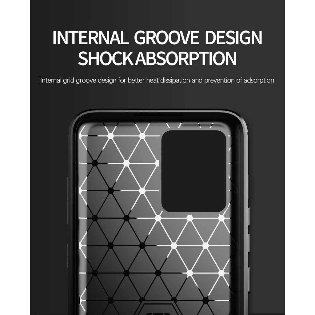 Ốp lưng Realme 6 6s 7 7i 8 9 9i 10 10S Pro Plus 5G Cacbon phay xước chống sốc chống vân tay