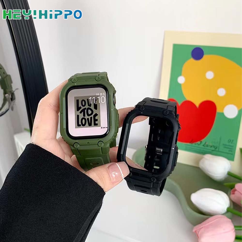 Dây Đeo Màu Xám Cho Đồng Hồ Thông Minh iwatch 45 / 44 / 42 / 41 / 40 / 38mm series 8 / 7 / 6 / SE / 5 / 4