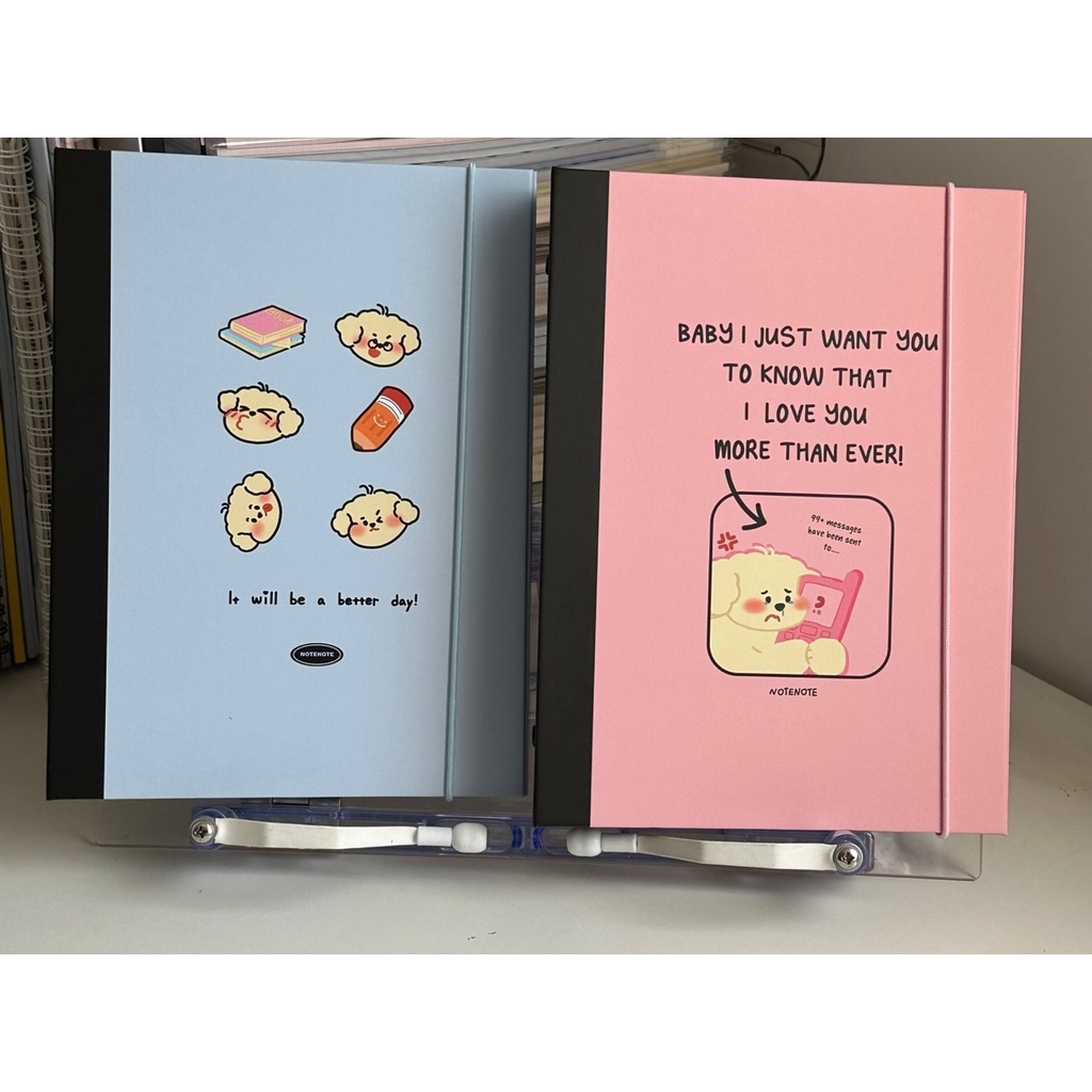 Binder A4/A5 6 rings O - Binder sổ lưu trữ ảnh album/card anime/card bo góc Kpop