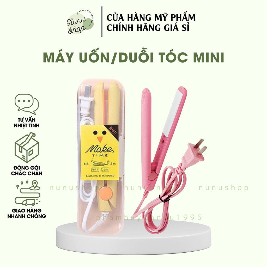 Máy duỗi/uốn tóc mini đa năng