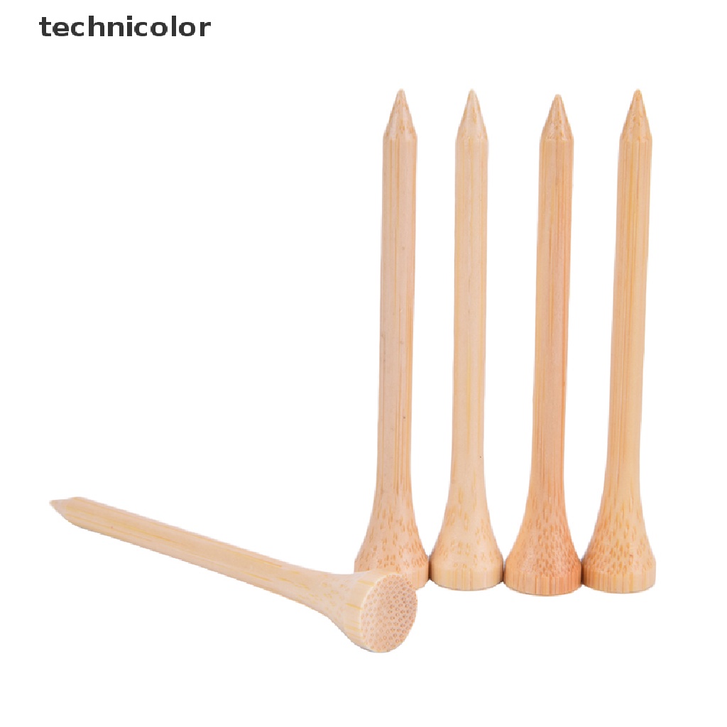 Set 100 Giá Đỡ Bóng Golf Bằng Gỗ Tre 4 Kích Cỡ