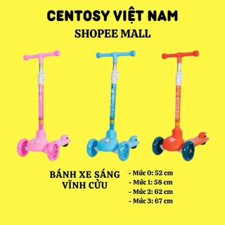 Xe Trượt Scooter Trẻ Em Giá Rẻ - Centosy Scooter 202 - Họa Tiết Đáng Yêu