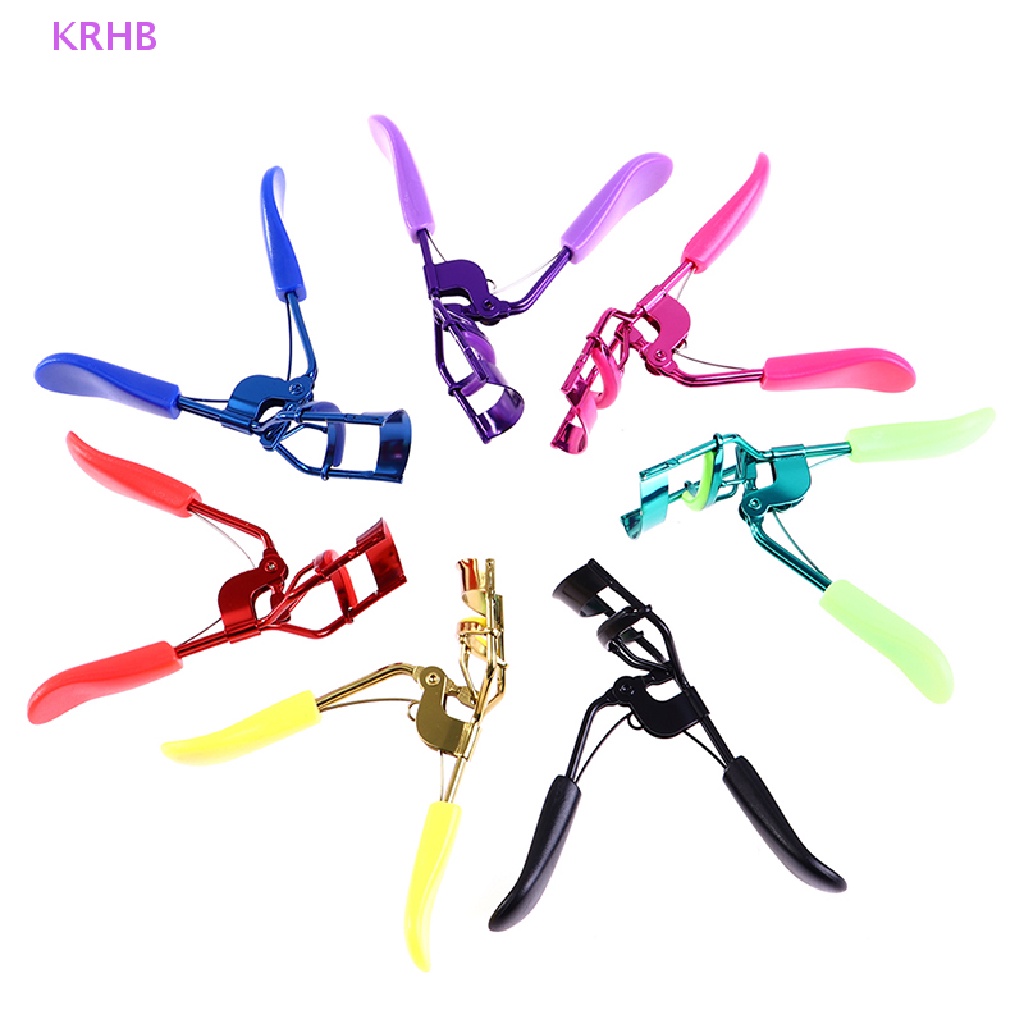 Dụng Cụ Bấm Mi Bằng Thép Không Gỉ Với Tay Cầm Cao Su Tiện Dụng