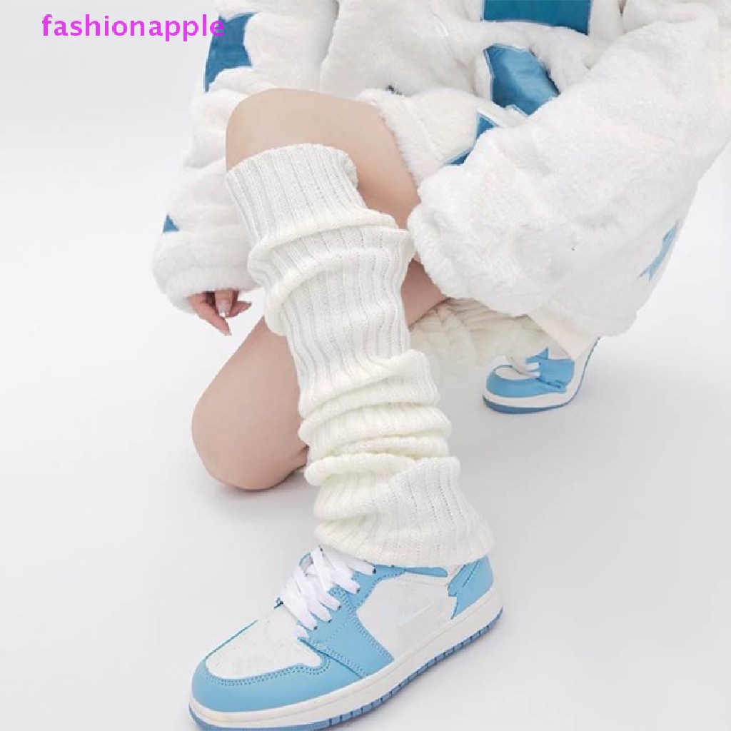 Vớ Dài Đan Len Giữ Ấm Chân Thời Trang Thu Đông Cho Nữ