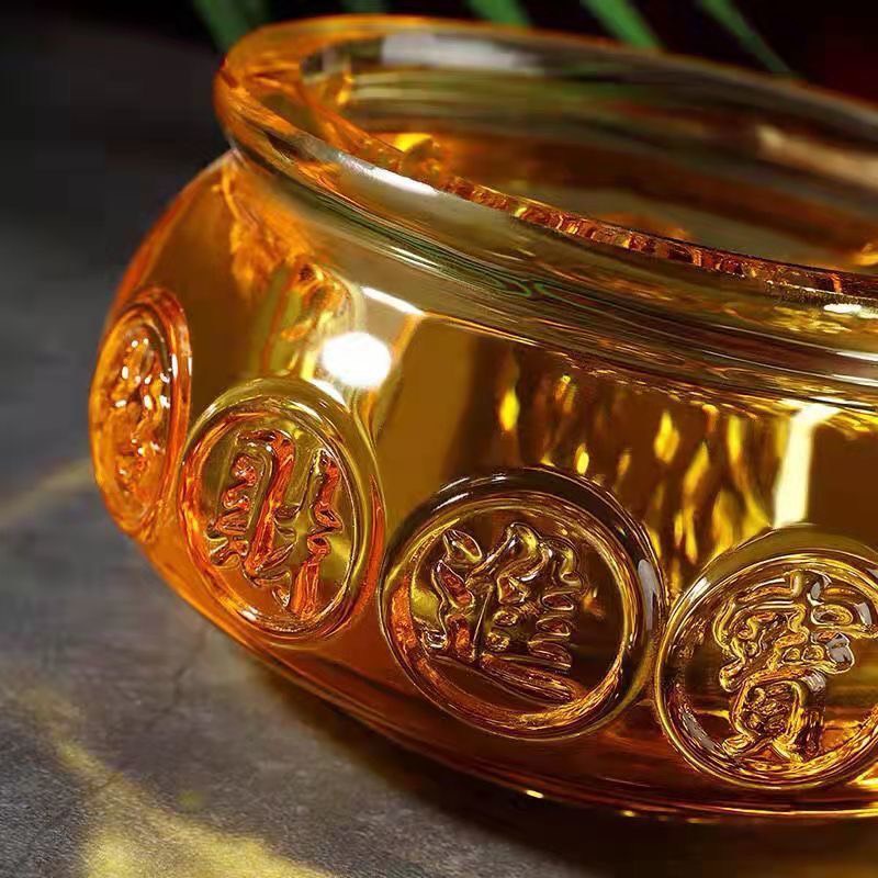 Chậu Vàng Đế Gỗ Rời JB008 ( Vật Phẩm Phong Thủy) - Phật Giáo Tuệ Quang