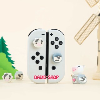 [GeekShare] Núm bọc analog Bò Sữa cho Joy-Con - Nintendo Switch OLED, V1, V2, Lite (TGC-J48)
