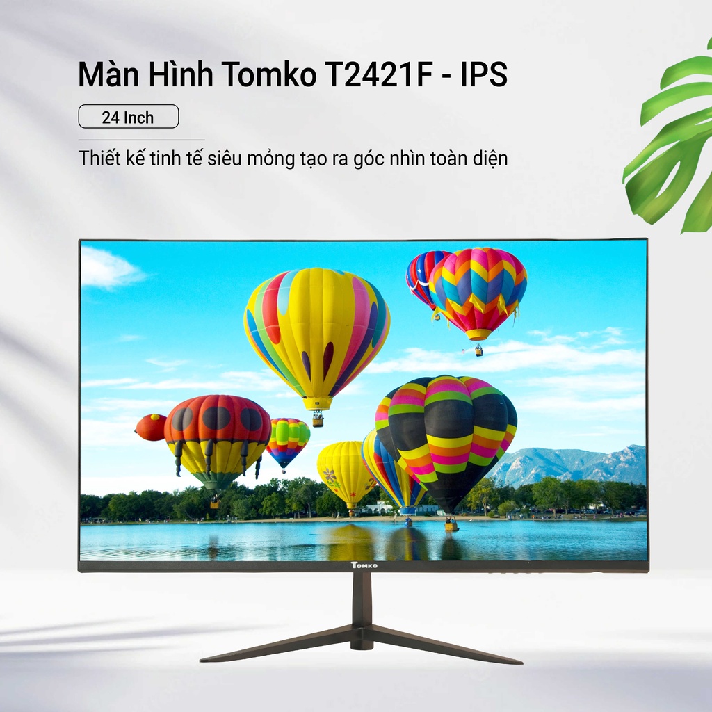 Màn hình máy tính Tomko T2421F 24 inch full viền IPS 75Hz – Chính hãng Tomko – Bảo hành 36 tháng - TomKo | BigBuy360 - bigbuy360.vn