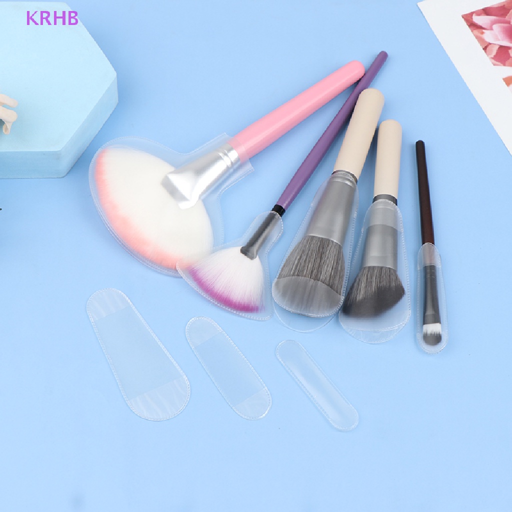 1 Túi Đựng Cọ Trang Điểm Trong Suốt Mới