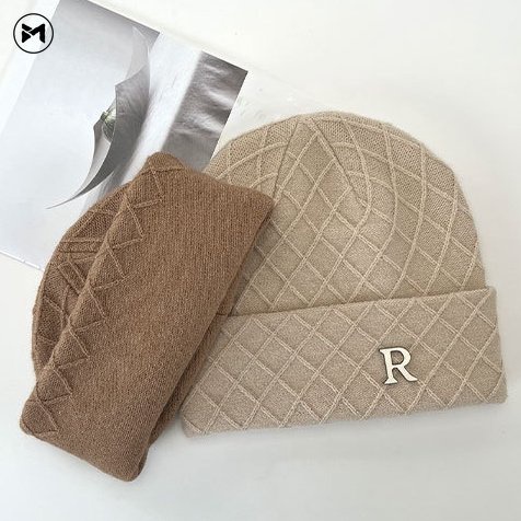 Nón Len Thêu Họa Tiết Thời Trang Ấm Áp Xinh Xắn Cho Bé 2022