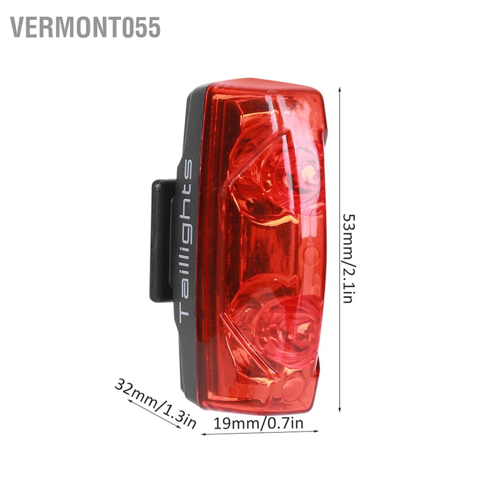 Có thể bán buôn Đuôi Xe Đạp Cảm Ứng Từ Tự Tạo Điện Họa Tiết Rằn Ri Nét Ta 016RAR Đèn Cảnh Báo Đi Vermont055 Hàng giao ngay