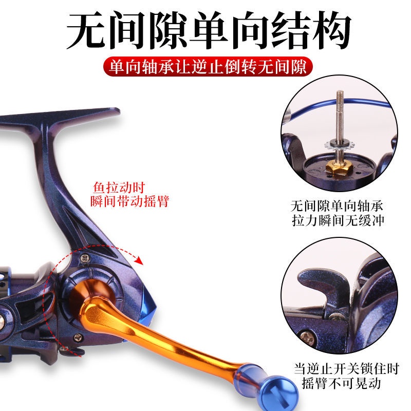 Máy Câu Cá Mini Bằng Thép Không Gỉ