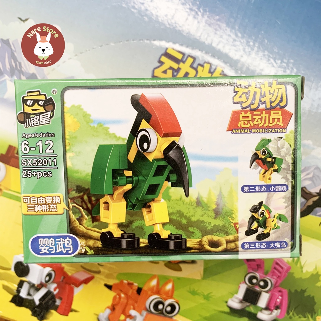 Mô hình lắp ráp động vật - Animal Mobilization Mini